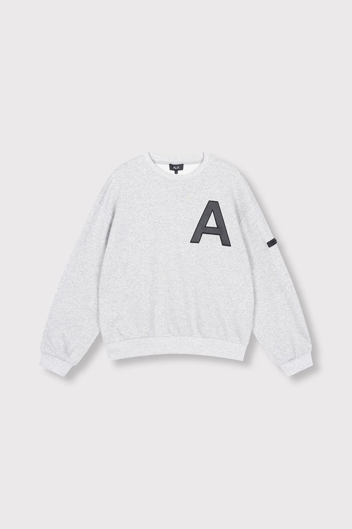 Laeter A Sweater - Grijs Melee