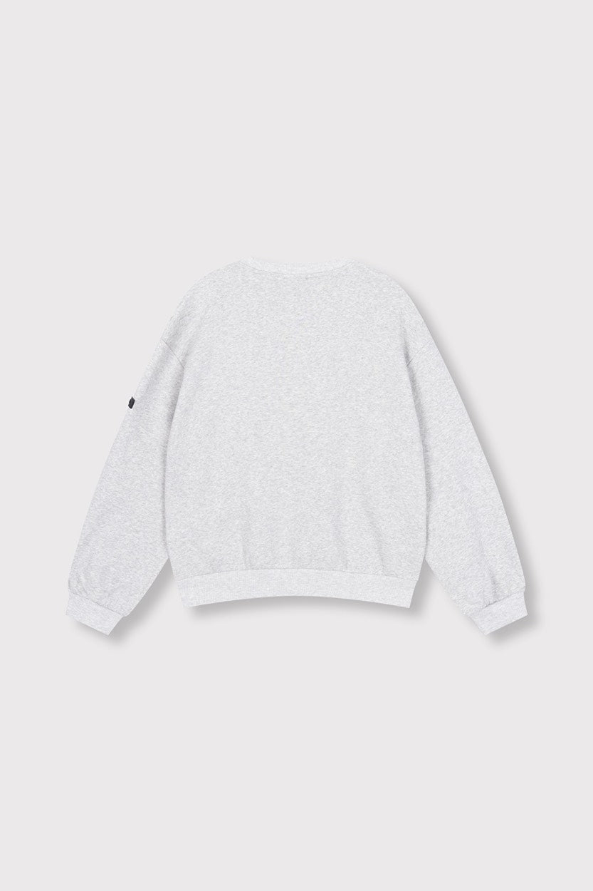Laeter A Sweater - Grijs Melee