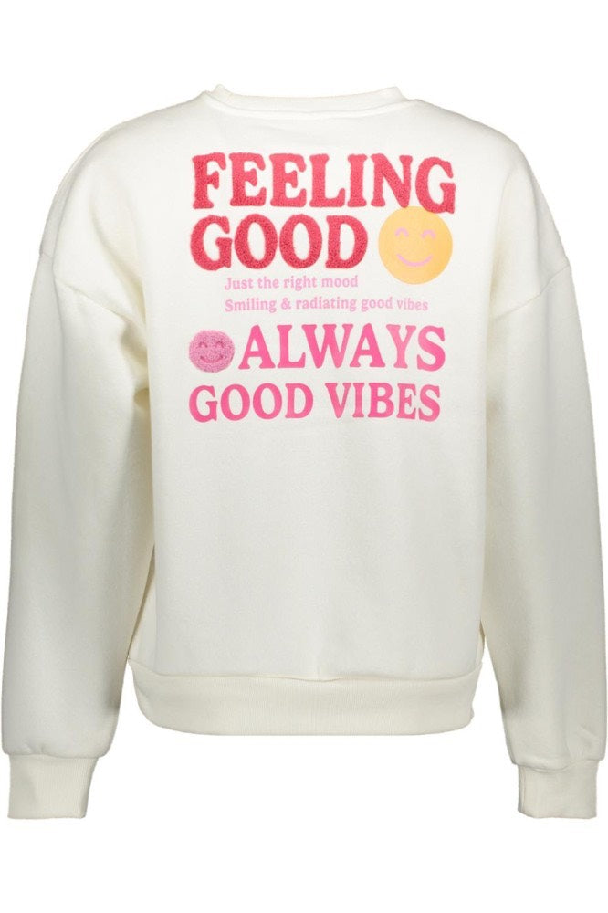 Onldaze L/s O-neck Terry Print Cs We Swt - Skin