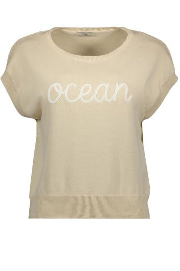 Jdytherese S/l Pullover Knt - Ecru