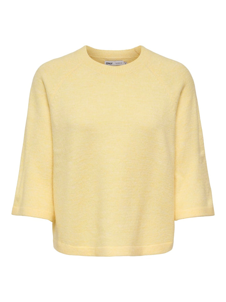Onlsimoni 3/4 Pullover Knt Noos - Geel