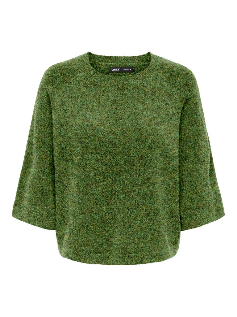Onlsimoni 3/4 Pullover Knt Noos - Army