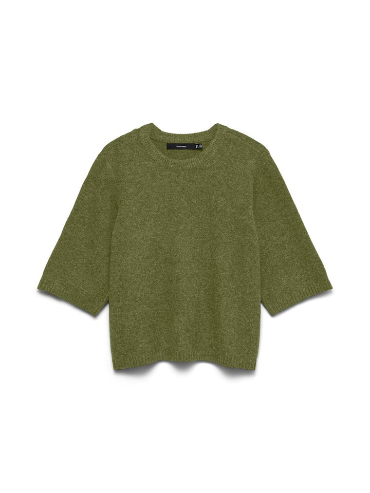 Vmboom 2/4 O-nk Oversize Pullove Ga Noos - Groen Melee