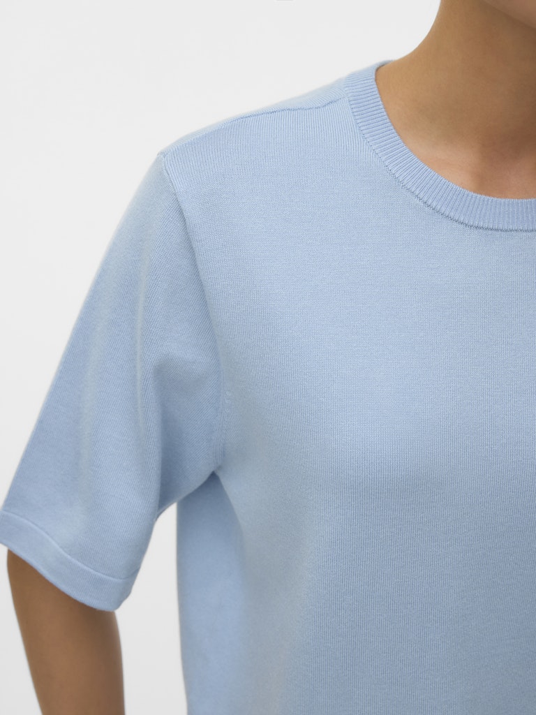 Vmsilje 2/4 O-nck Oversize Pull Ga Noos - Lichtblauw