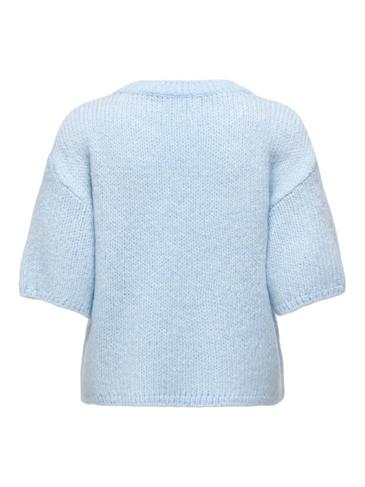 Jdylinea S/s Pullover O-neck Knt Noos - Lichtblauw