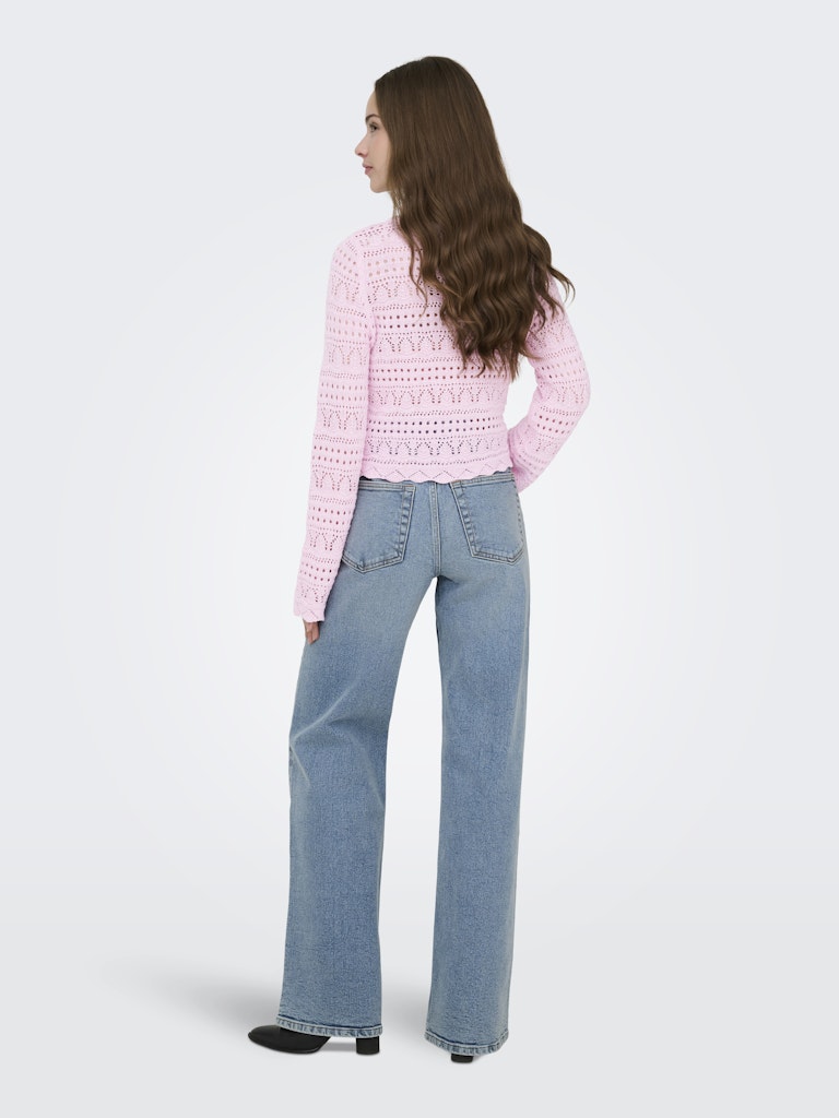 Onlelke Life Ls Pullover Knt Noos - Licht Roze