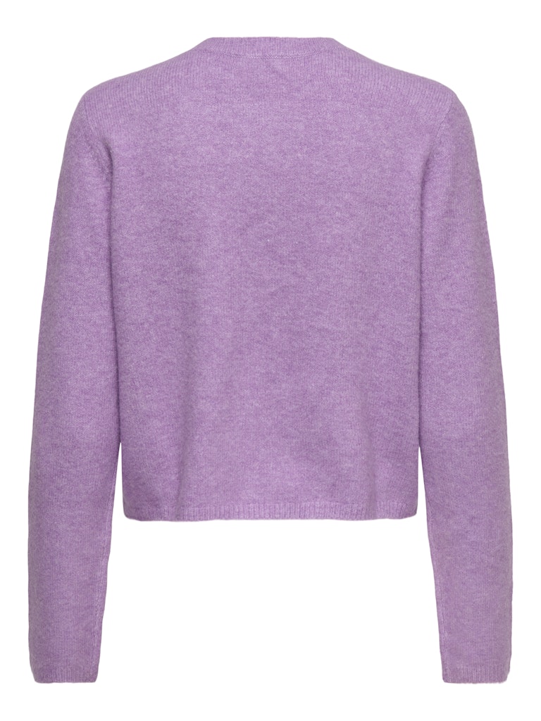 Jdychloe Life L/s Cardigan Knt Noos - Paars