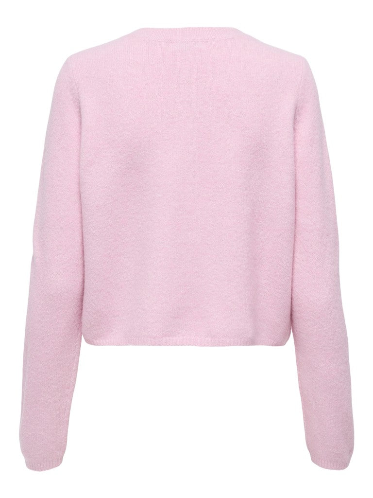 Jdychloe Life L/s Cardigan Knt Noos - Roze