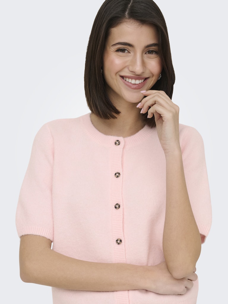Jdychloe Life 2/4 Cardigan Knt - Licht Roze