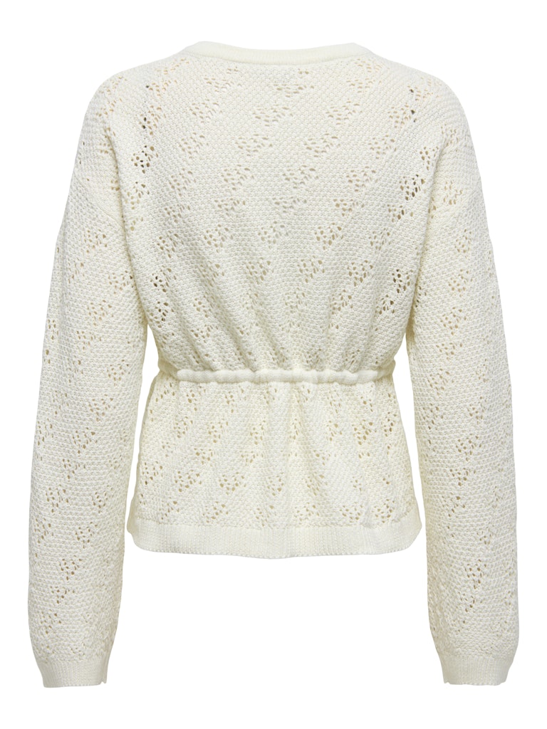 Onlelke Life Ls Cardigan Cc Knt - Off-white