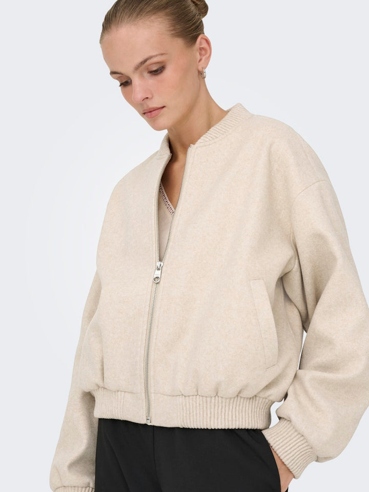 Onlelba Life Bomber Jacket Cc Otw - Zand