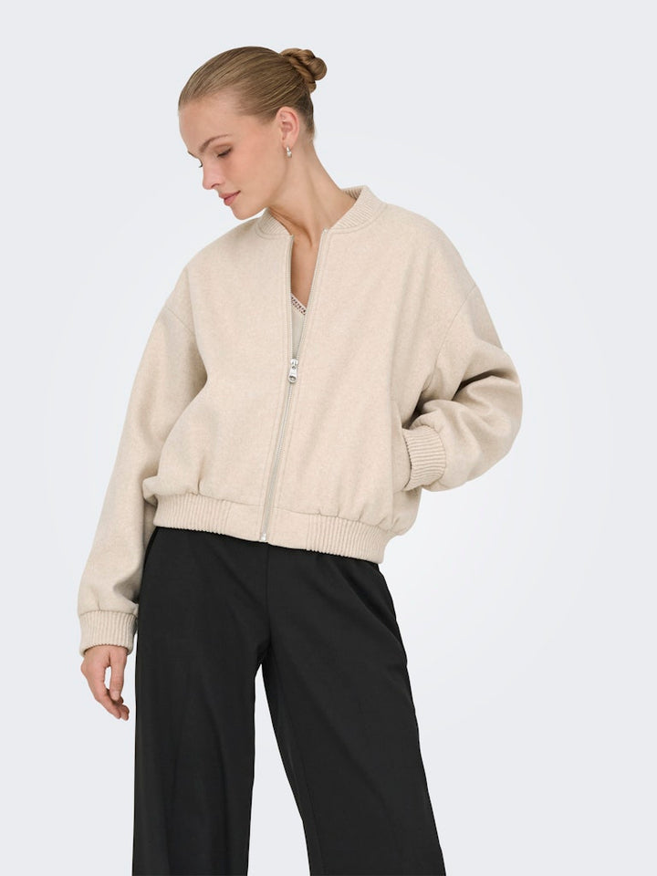 Onlelba Life Bomber Jacket Cc Otw - Zand