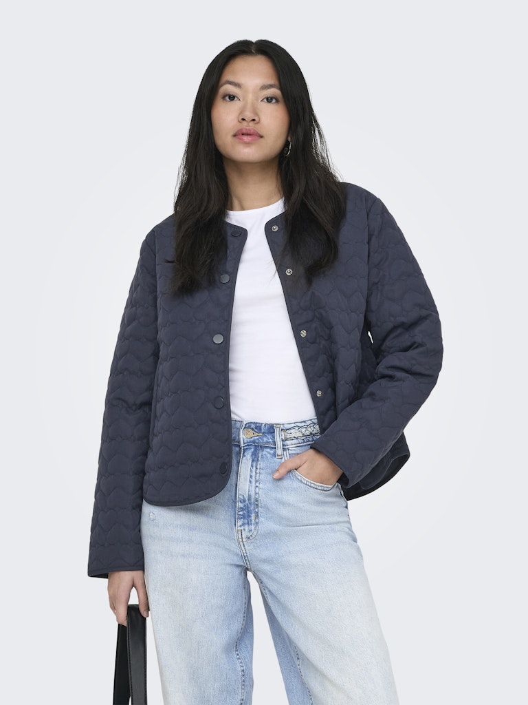 Onlheart Life Quilted Jacket Noos Otw - Navy
