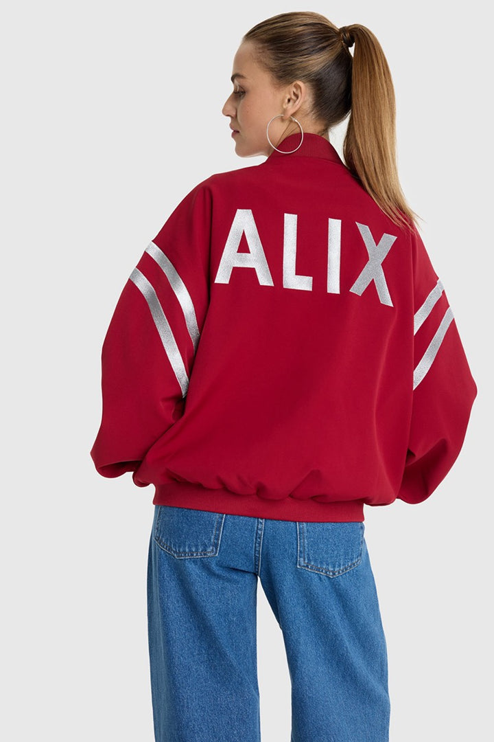 Tape Jacket - Bordeaux