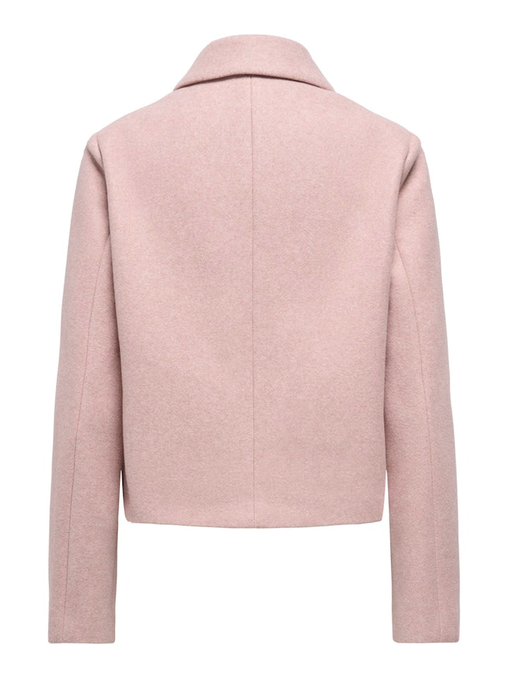 Onlvela Zip Short Jacket - Oud Roze