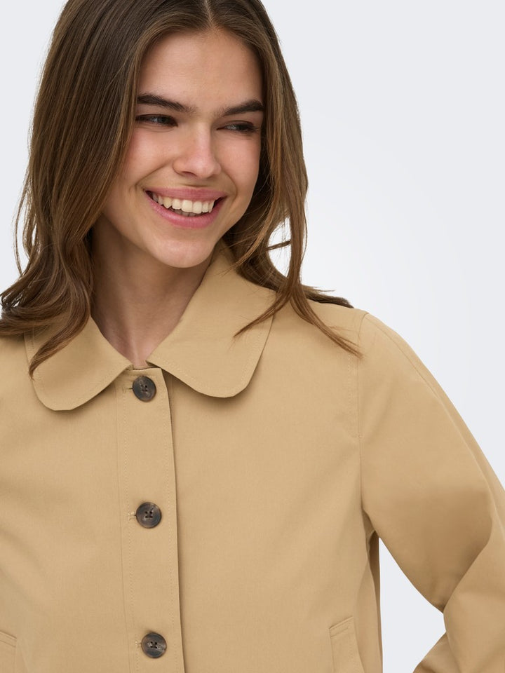 Onlorchid Life Contrast Jacket Otw - Licht Bruin