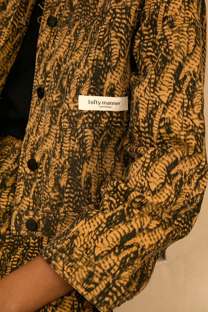 Jacket Maria - Bruin Dessin