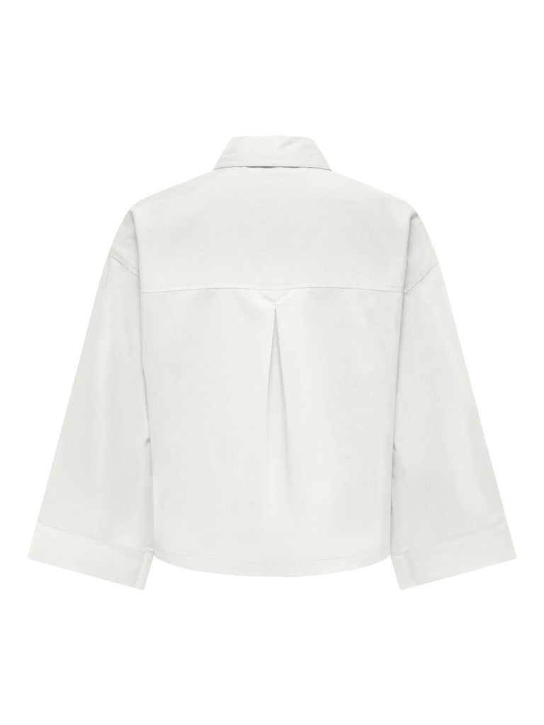 Jdymio 7/8 Boxy Shirt Wvn - Wit
