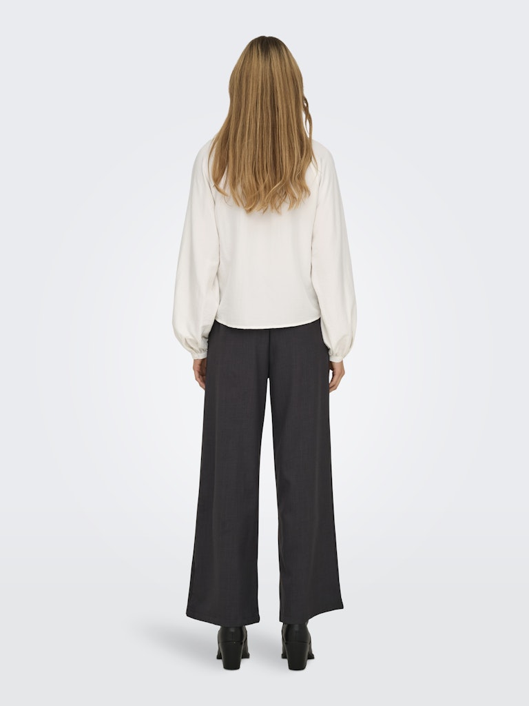 Jdyloli L/s Lace Shirt Wvn Dia - Off-white