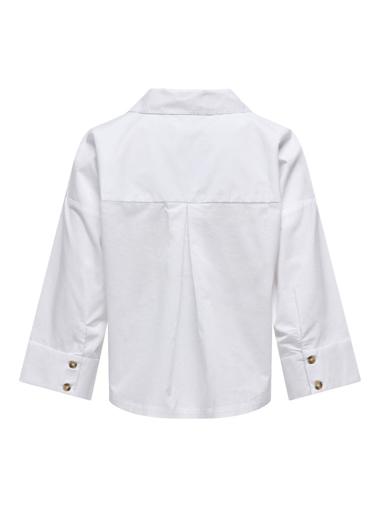 Onlsaki Bersa 3/4 Shirt Cc Wvn - Off-white
