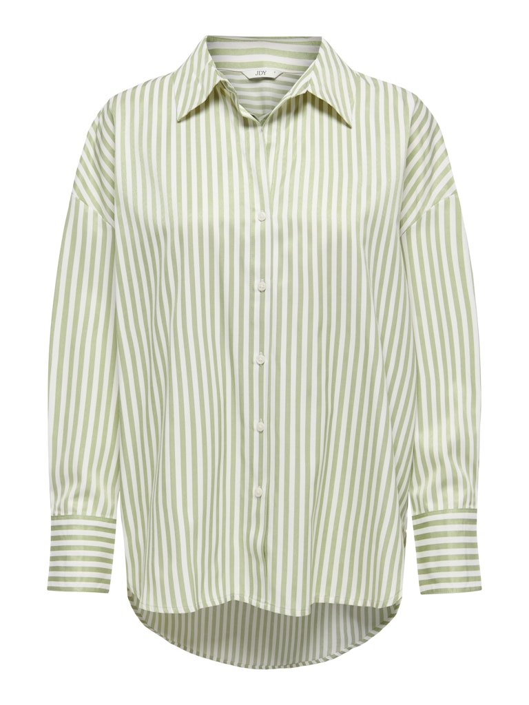 Jdyvesper L/s Loose Shirt Wvn Noos - Wit Dessin