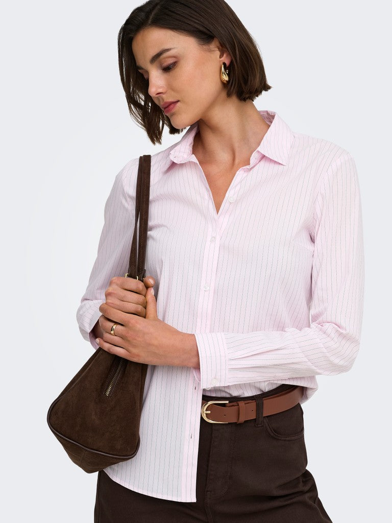 Jdymio L/s Shirt - Roze Dessin