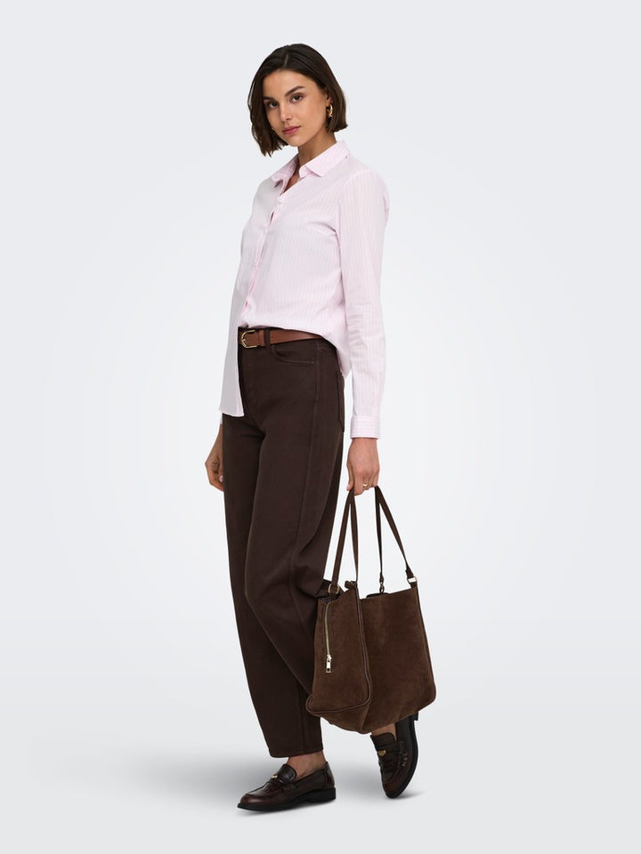 Jdymio L/s Shirt - Roze Dessin