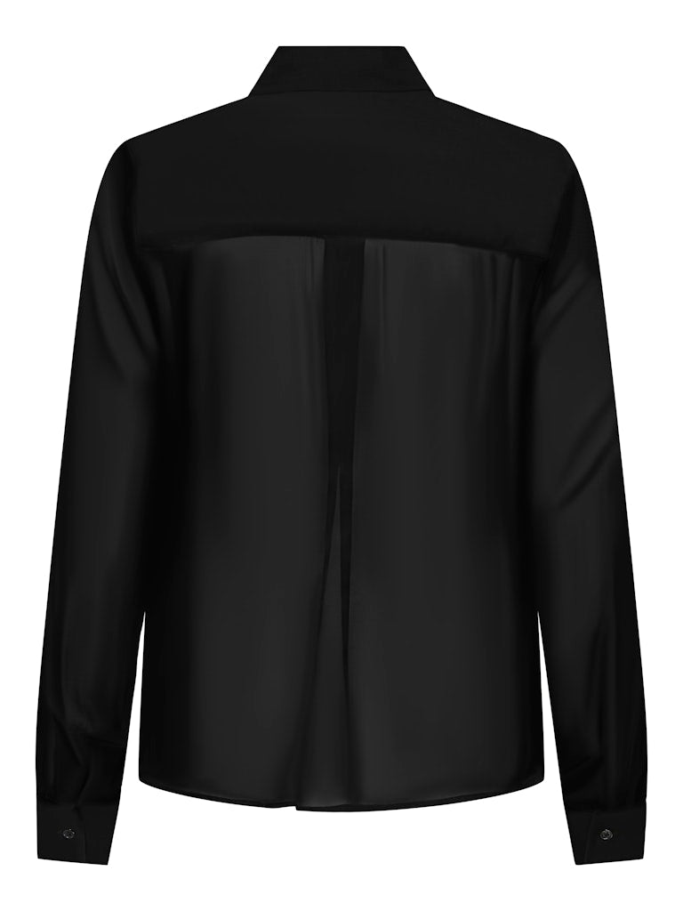 Onlkeana Life Ls Loose Shirt Wvn - Zwart