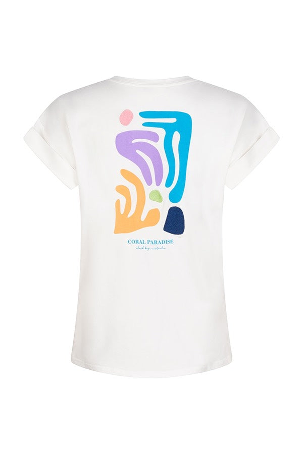 T-shirt Lylah - Wit