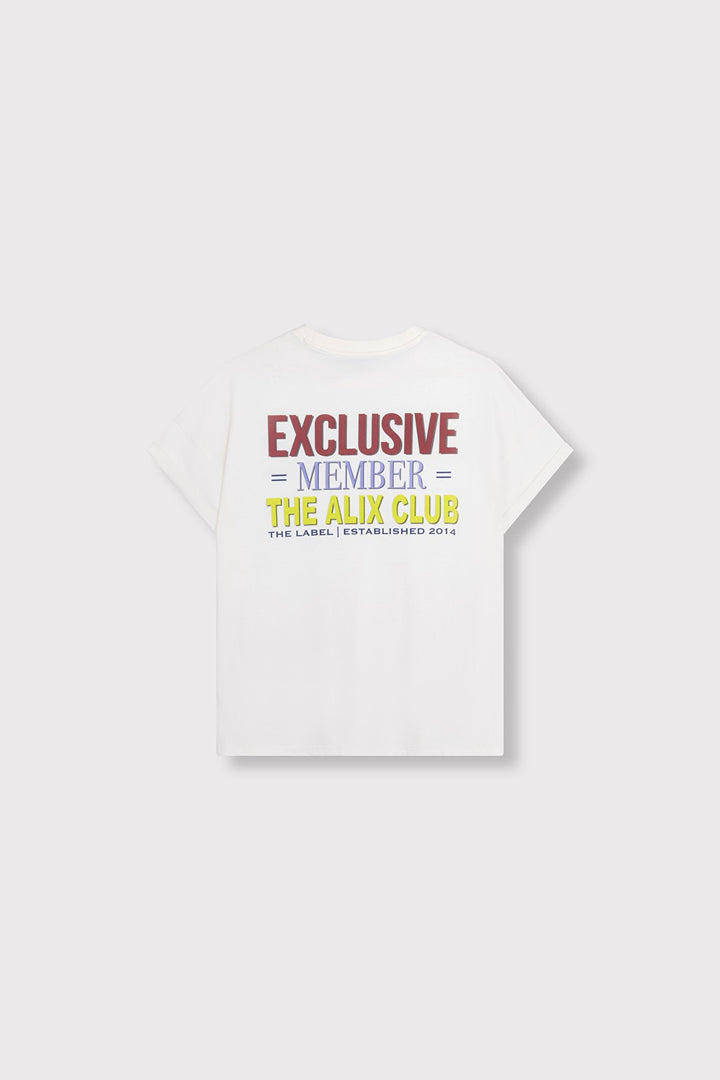 Alix Club T-shirt - Off-white