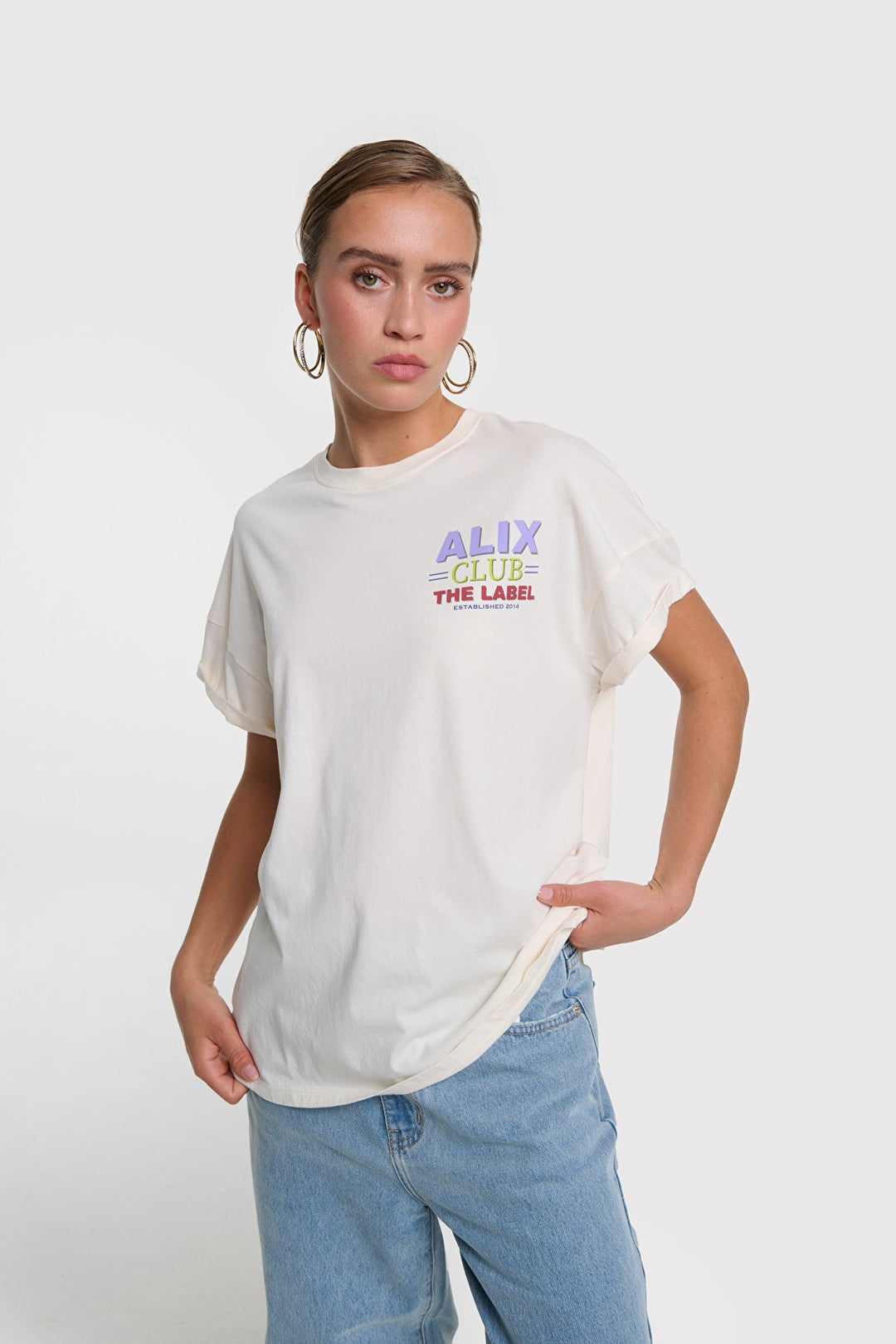 Alix Club T-shirt - Off-white
