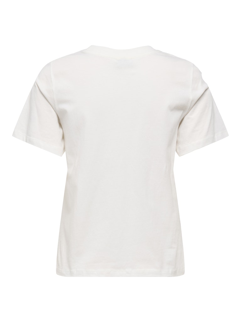 Jdymay Pisa S/s Print Top Jrs - Off-white