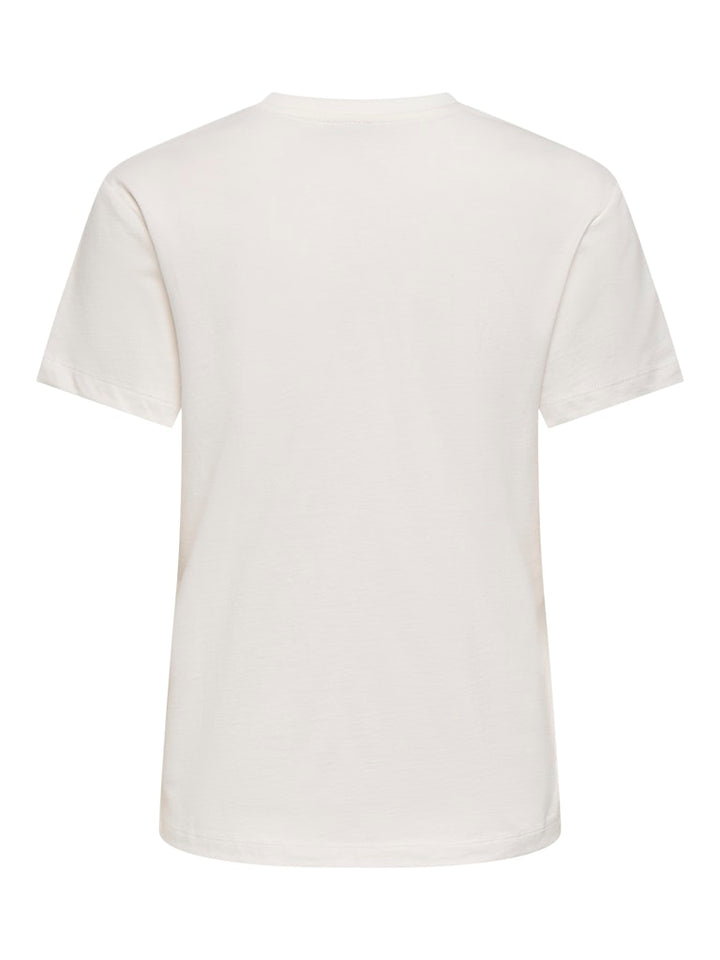 Jdyira S/s Printed T-shirt Jrs Exp - Off-white