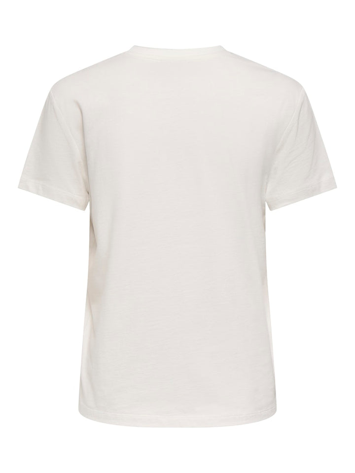 Jdyira S/s Printed T-shirt Jrs Exp - Off-white