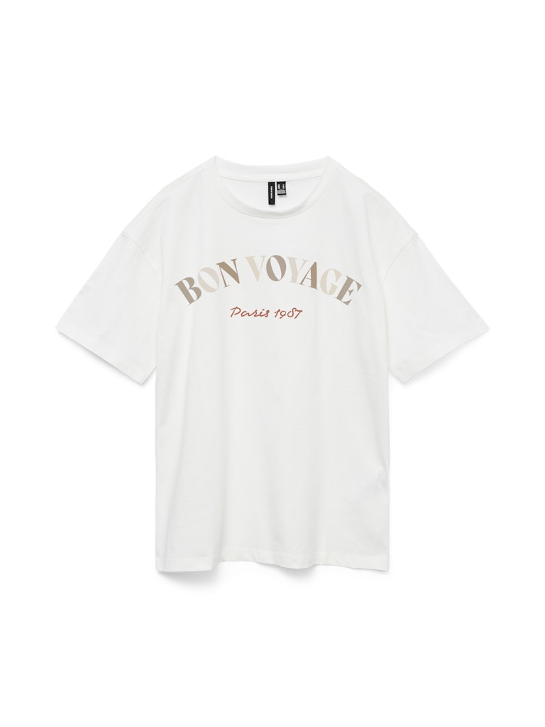 Vmsara Mia Ss Top Box Jrs Ga - Off-white