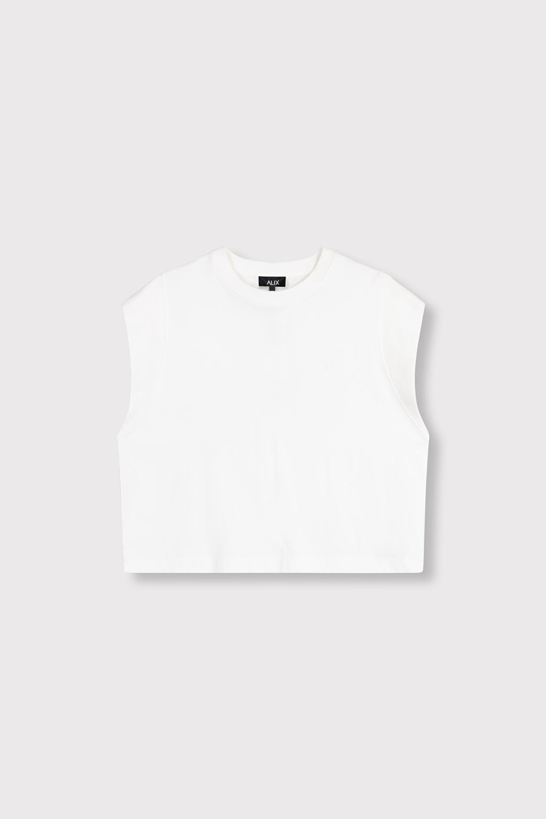 Sleevless T-shirt - Off-white