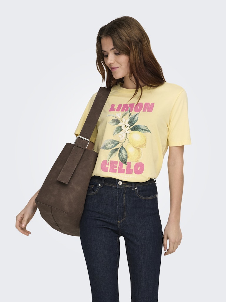 Onllucy Monja Ss Top Jrs Noos - Geel
