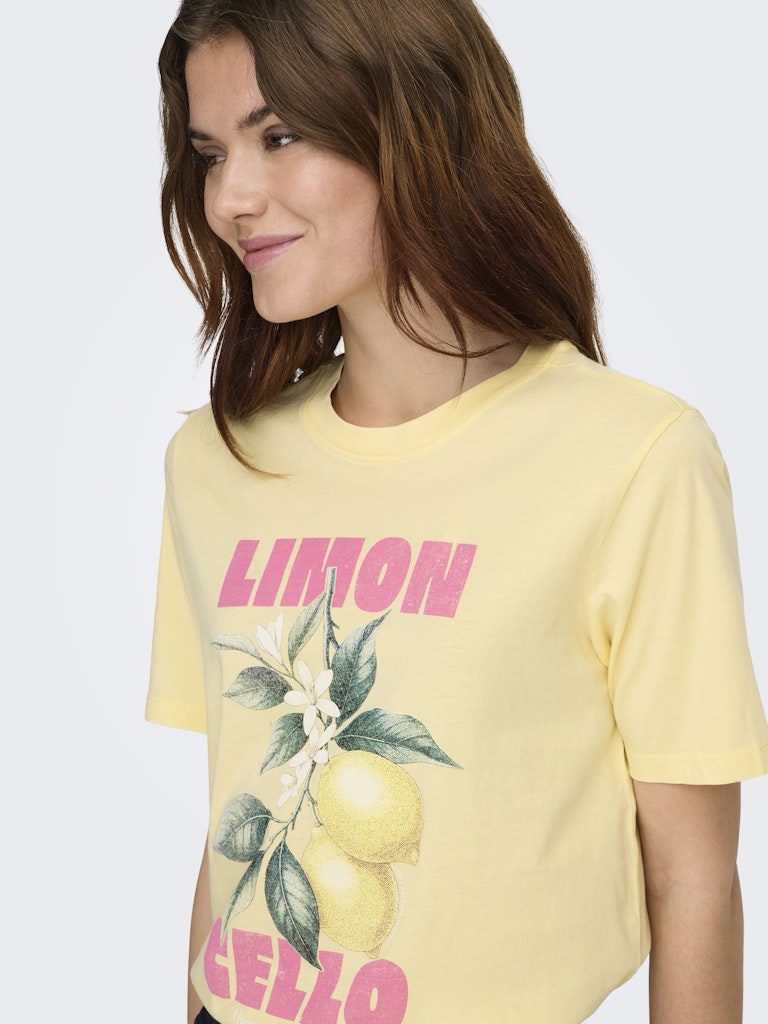 Onllucy Monja Ss Top Jrs Noos - Geel