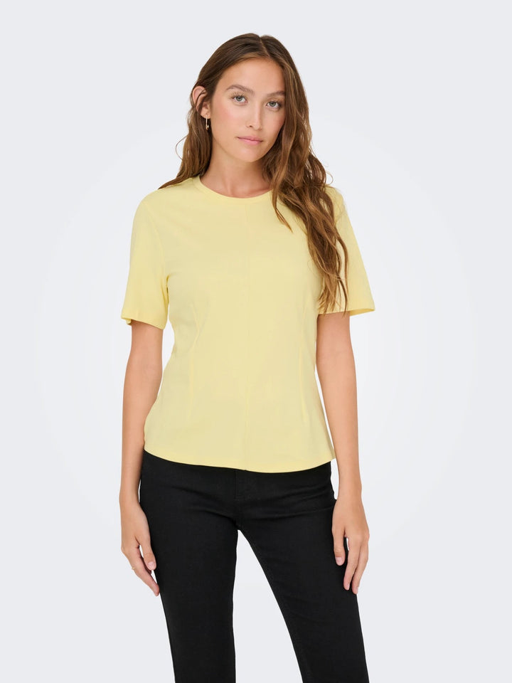 Jdyeva Ss Top - Licht Geel