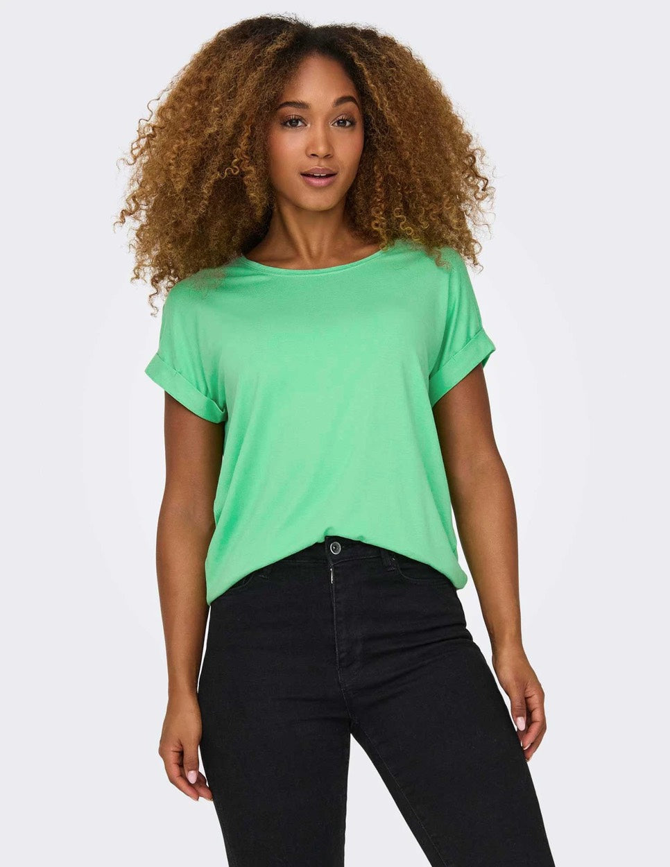 Onlmoster S/s O-neck Top Noos Jrs - Groen