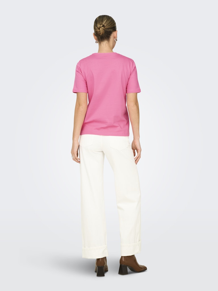 Onlfreja S/s Luxe Top Cc Jrs Noos - Roze