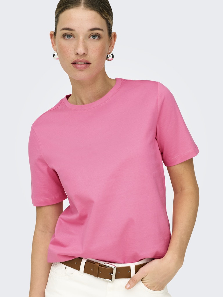 Onlfreja S/s Luxe Top Cc Jrs Noos - Roze