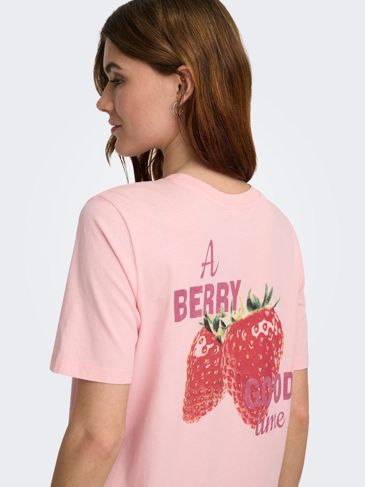 Onllucy Monja Ss Top Jrs Noos - Roze