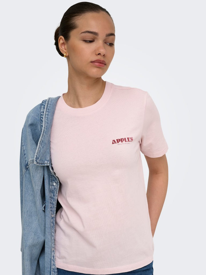 Onllucy Monja Ss Top Jrs Noos - Licht Roze
