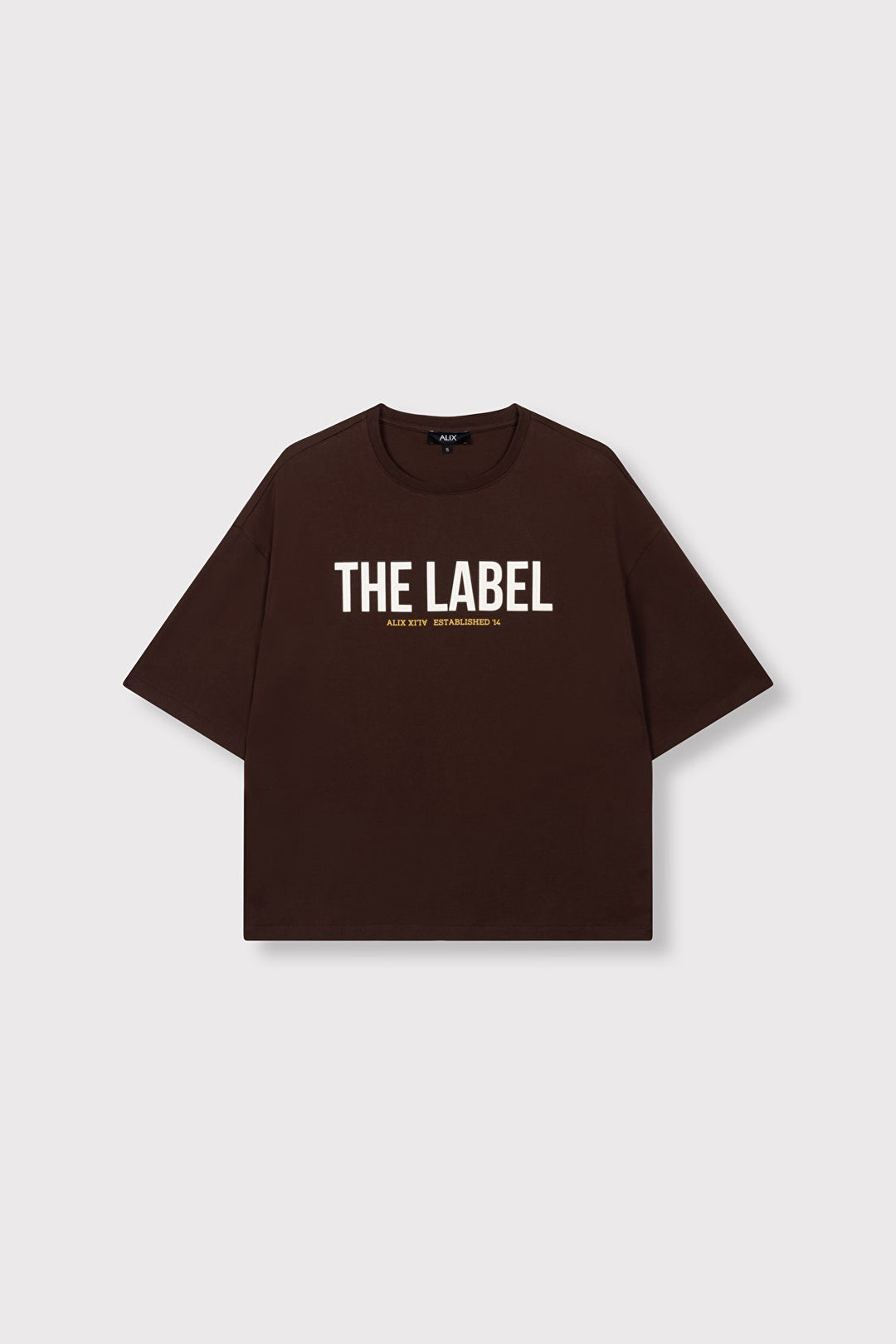 Knites  The Label Oversized T-shirt - Bruin