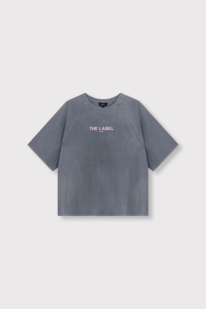 Raglan T-shirt - Antraciet