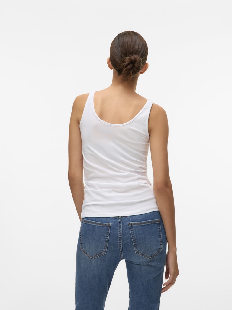 Vmmaxi My Soft Uu Tank Top - Off-white