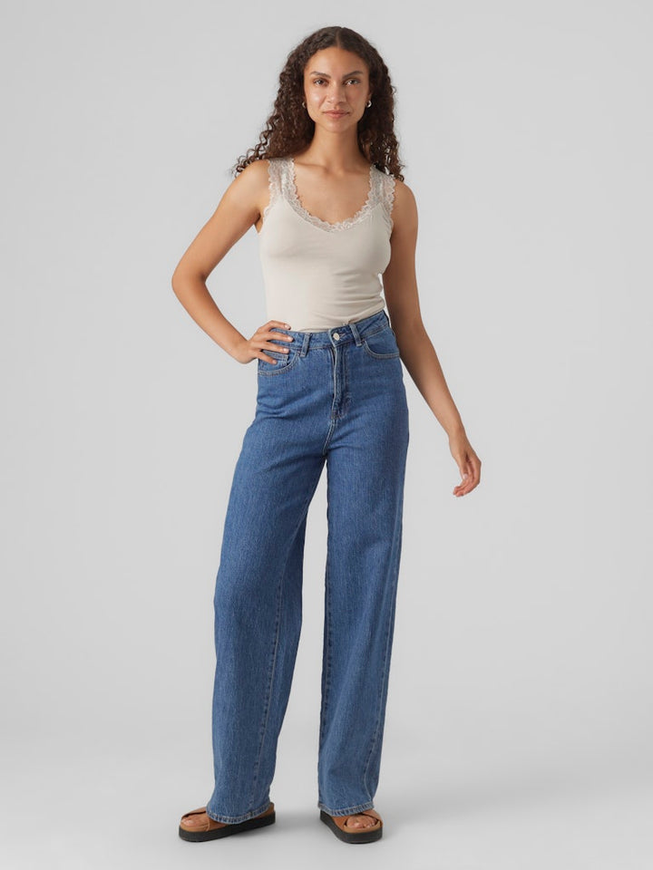 Vmrosa Sl Top Jrs Noos - Beige