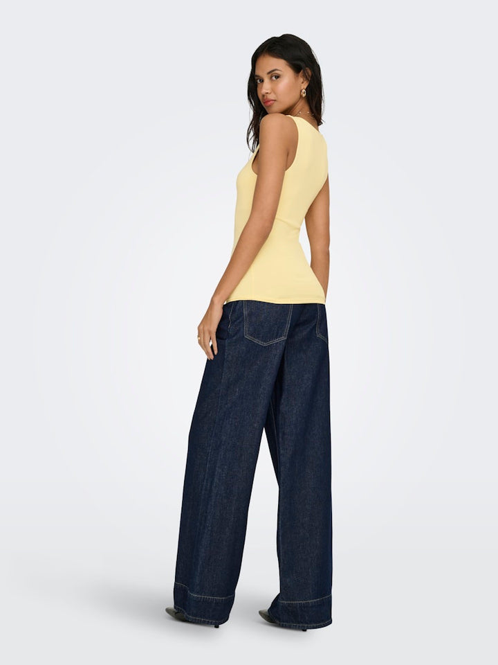 Onlea S/l 2-ways Fit Top Jrs Noos - Geel