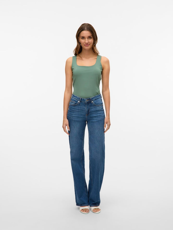 Vmmillion Sl Square Top 2-way Jrs N - Oud Groen